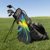 Familie Dolphin im Sonnenschein Golfhandtuch (Gras)