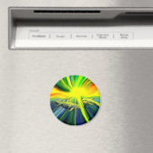 Familie Dolphin im Sonnenschein Magnet (In Situ (Geschirrspüler))