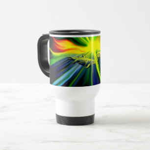 Familie Dolphin im Sonnenschein Reisebecher