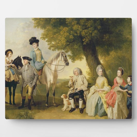 Familie Drummond, c.1769 (Öl auf Leinwand) Fotoplatte (Vorderseite)