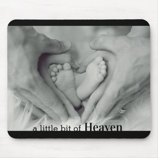 Familie - ein bisschen Himmel Mousepad (Vorne)