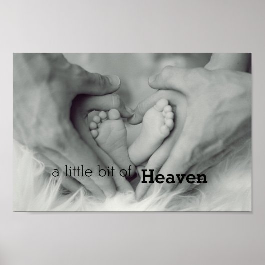Familie - ein bisschen Himmel Poster (Vorne)
