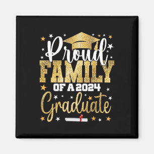 Familie eines 2024-Grad-Cl-Senior-Abschlusses Magnet
