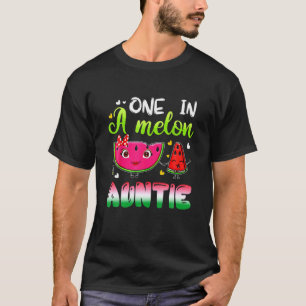 Familie Eins in einem Melon Tante Geburtstagsparty T-Shirt