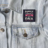 Familie erfordert Liebe, nicht DNA-Adoption Button (Beispiel)