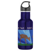 Familie Fawn Edelstahlflasche (Vorderseite)