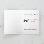 Familie Feiertagskarte (Innenseite)