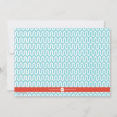 Familie Feiertagskarte (Rückseite)