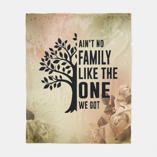 Familie Fleecedecke (Vorderseite)