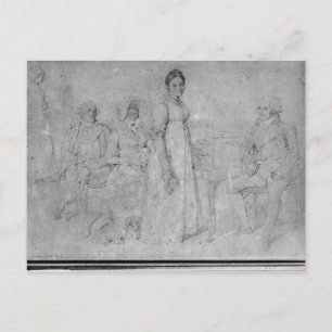 Familie Forestier, 1806 Postkarte