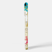 Familie Foto Damask Burnt Edge iPhone Case-Mate iPhone Hülle (Rückseite / Links)