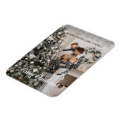 Familie Foto Weihnachtsferien Magnet (Linke Seite)