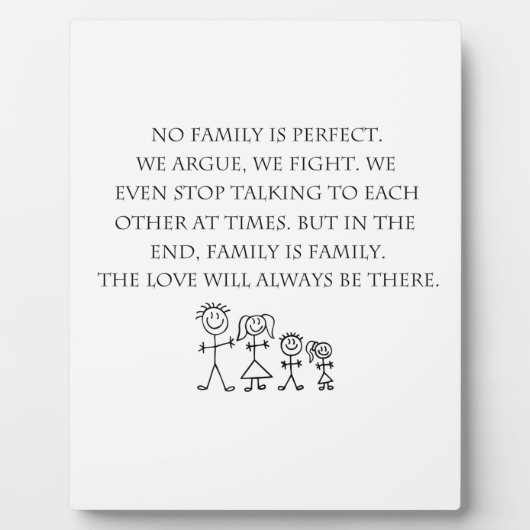 Familie Fotoplatte (Vorderseite)