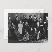 Familie Freud, c.1876 Postkarte (Vorne/Hinten)