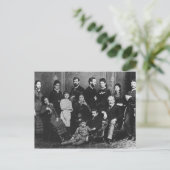 Familie Freud, c.1876 Postkarte (Stehend Vorderseite)