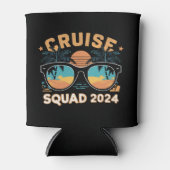 Familie Freunde Urlaub Schifffahrt 2024 Dosenkühler (Vorderseite)