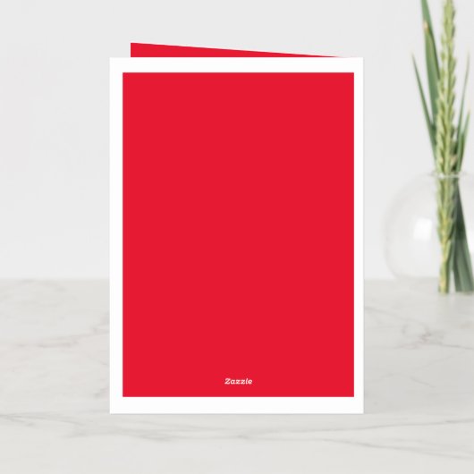 Familie Frohe Weihnachten (Rückseite)