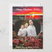 Familie Frohe Weihnachten Banderas Sunset 914 (Vorderseite)