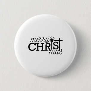 Familie frohe Weihnachten Christliche Cross Pajama Button