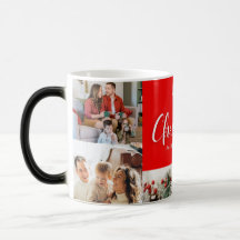 Familie frohe Weihnachten Glück Neujahr 4 Fotos