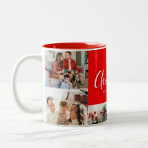 Familie frohe Weihnachten Glück Neujahr 4 Fotos