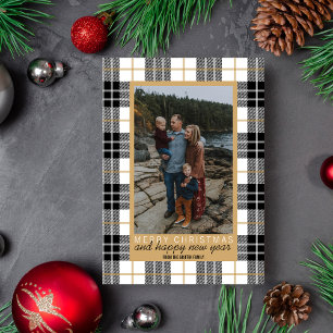 Familie Frohe Weihnachten Weihnachtskarte