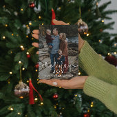 Familie Frohe Weihnachten Weihnachtskarte