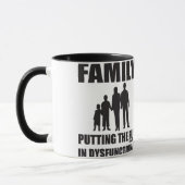 Familie - FUN gestört Tasse (Links)