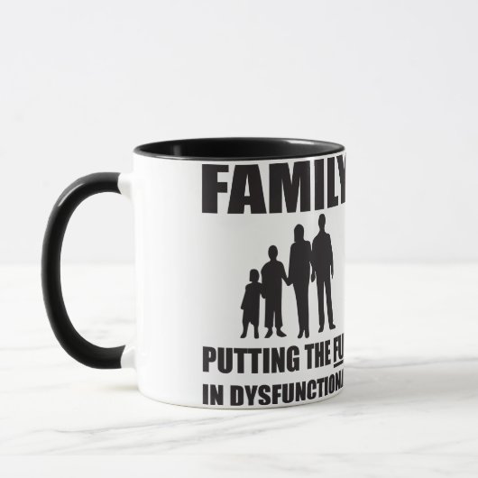 Familie - FUN gestört Tasse (Links)