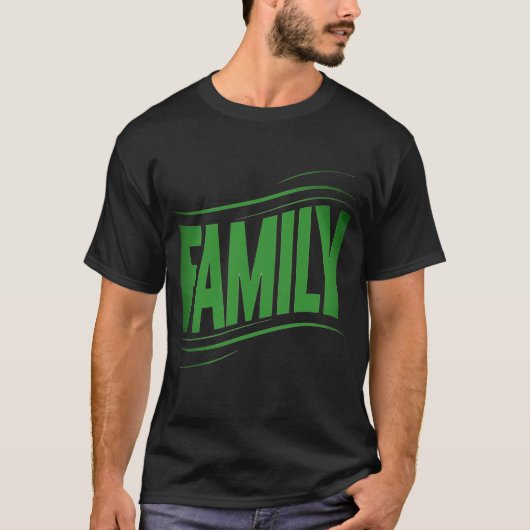 Familie für immer T-Shirt (Vorderseite)