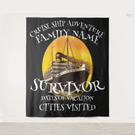 Familie Geburtstag 2024 Party Tshirt Wiedersehen R Wandteppich