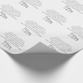 Familie Geschenkpapier (Ecke)