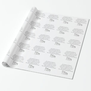 Familie Geschenkpapier