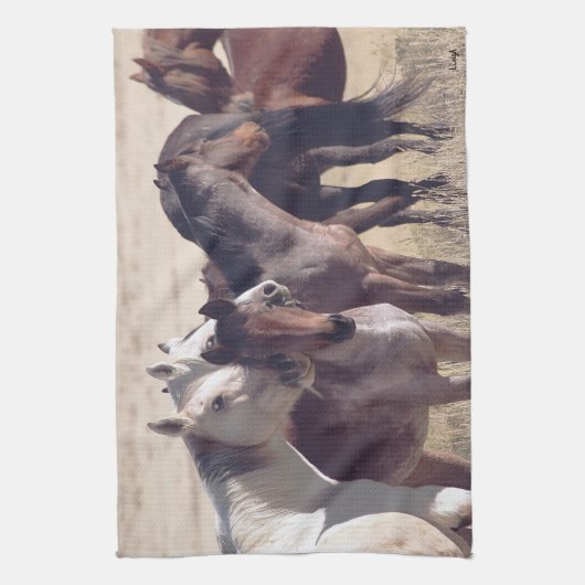 Familie Geschirrtuch (Vertikal)