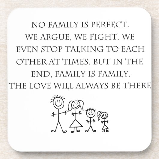 Familie Getränkeuntersetzer (Vorderseite)