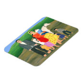 Familie Gipsy 1986 Magnet (Linke Seite)