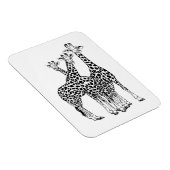 Familie Giraffe Magnet (Rechte Seite)