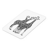 Familie Giraffe Magnet (Linke Seite)