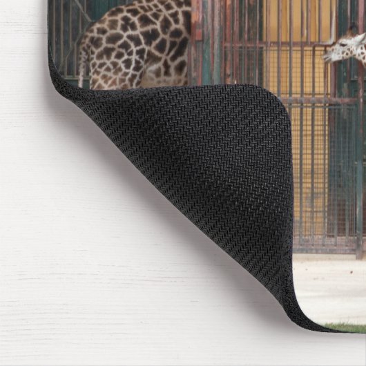 Familie Giraffe Mousepad (Ecke)