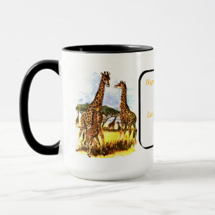 Familie Giraffe - Tasse