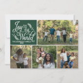 Familie glückliche Tage Frohe Weihnachten Weihnach (Vorderseite)