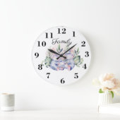 Familie Große Wanduhr (Zuhause)