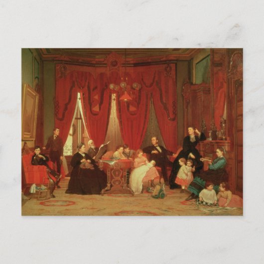 Familie Hatch, 1870-71 Postkarte (Vorderseite)