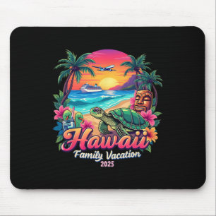 Familie Hawaii Sommer passende Reise Ferien 2025 V Mousepad