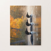 Familie im Herbst Puzzle (Vertikal)