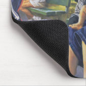 Familie im Park 1999 Mousepad (Ecke)