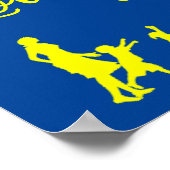 Familie, in der das Leben beginnt und Liebe nie en Poster (Ecke)