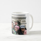 Familie in Paris Kaffeetasse (VorderseiteRechts)