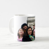 Familie in Paris Kaffeetasse (Vorderseite Links)