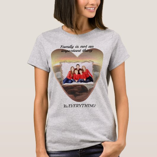 Familie ist alles 0893 T-Shirt (Vorderseite)